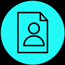 icon of a person symbolizing user profile and identity showcasing six key features